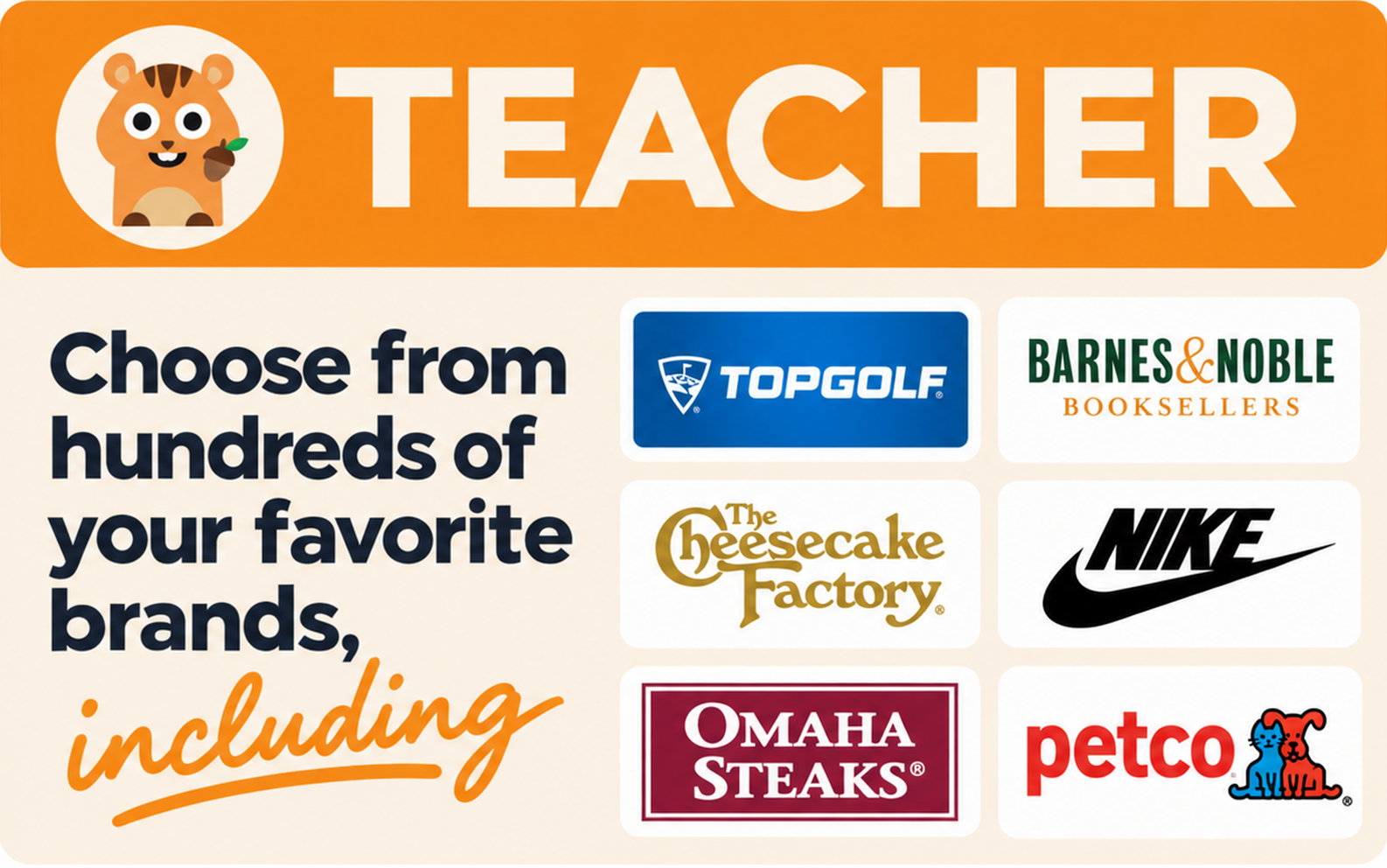 Teacher Choice Card 2