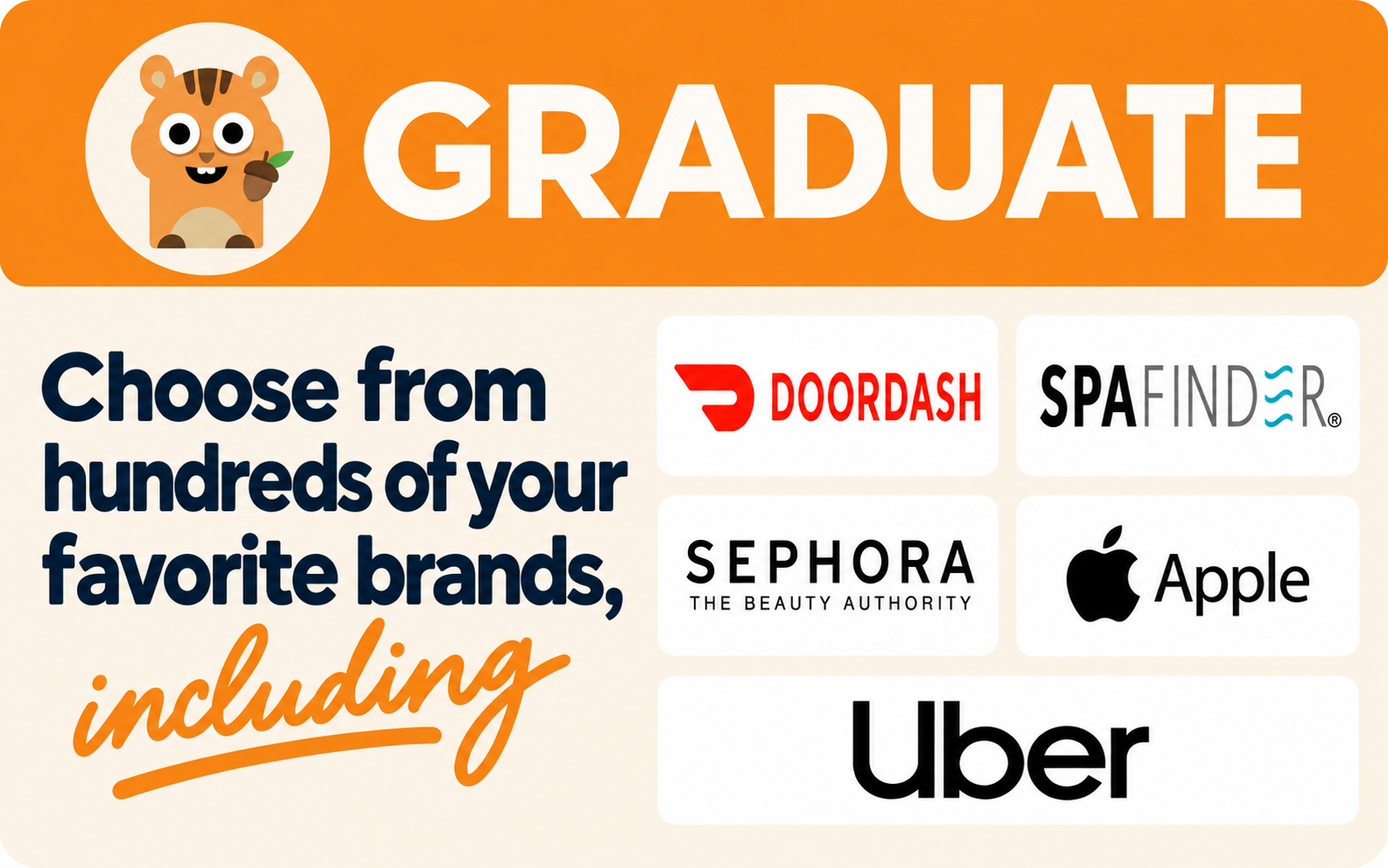 Graduation Choice Card 2